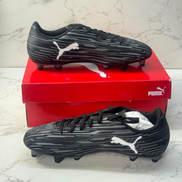 PUMA MENS RAPIDO III FG/AG GRASS TURF TRAINERS SHOES SOCCER SIZE 7.5 - Picture 1 of 8